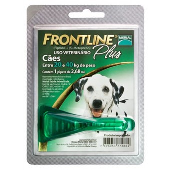 Frontline Plus Cães - 20 a 40 kg